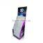 Cheap Eco-friendly Corrugated Paper Hook Display Shelf for Accessory
