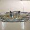 For Toyota 2012 Fortuner Grille 53111-0k380 53121-0k250 Grilles Guard Car Chrome Front Grille Automobile Mesh Automobile grid
