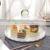 Factory Supply Party Desserts Plate Surprise White Ceramic Crystal Wedding Cake Stand