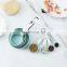 Kitchen Set Custom Fancy Wholesale Tea Cups Plastic Measuring Spoons Stainless Steel