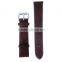 Deep Brown Polished Stingrey Skin Leather Watch Band Watch Strap Watch Wrist Belt