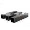 China supply Q195 low carbon black steel hot dip galvanized coating square tube/rectangular hollow tubular steel pipe