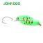 JOHNCOO Copper Spoon Metal Lure 3.2g 3.0g Colorful Spoon Bait Fishing Lure Trout Single Hook