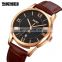 9261 Wrist Watch Supplier Skmei factory custom logo OEM/ODM analog wristwatch men leather watches