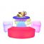 wireless illuminated glowing led portable led light bar cocktail tables and chairs party chair table set high chair cordless