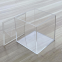 Factory Custom Made Lucite Toy Model Display Box Clear Acrylic Display Counter Box for Perfume Cosmetic Makeup