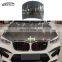 G01 X3 G02 X4 F97 X3M HM Style Carbon Fiber Engine Bonnet Engine Hood For BMW  X3 G01 X4 G02 X3M F97