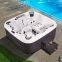 JY8812 6 Persons 71 Jets 220-240V Spa Hot Tubs Whirlpool Balboa Hot Tub with Jet Nozzle Turbo Blaster