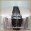 TR007B round rectangle tables decor 100% lace hand embroidered table runner