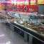 APEX supermarket deli showcase/equipment for keeping food hot/hot food display cabinets/hot food showcase
