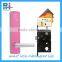 Elegant RFID hotel door lock with pink colour