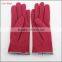 ladies cheap woolen winter thin dresses hand gloves with bowknot