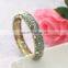 Bangle, Fashion Lady Gold Alloy Motif Enemal Hinge Crystal Bangle, Bangle Bracelet Jewelry Wholesale PT1558