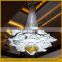 New design flower shape crystal chandelier crystal ceiling decoration