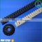 China manufacturer high precision customized moulding injection plastic derlin pom rack gear