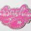 Custom Colorful embroidery fish patches for kids' clothes