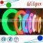 indoor & outdoor decorate led neon tube lights for rooms