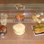 Professional design acrylic display rack/food display rack