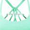 Womens Fitted Halter Cut Out Back Bralette Crop Tops Women 2016