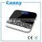 (CANNY) Personal Scale, Large blue backlight LCD digital Scale, Electronic Glass Bathroom Scale