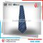 High Quality Classic Custom Logo Stripe Polyester Silk Men's Neck Tie