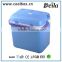 beverage plastic cooler box, mini fridge ac dc