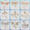 New hot selling wholesale weeding jewelry opal swan brooch pin for scarf B0065
