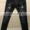Ladies pants denim jeans with hole in stock