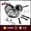 stainless steel material,cookware,stainless steel commercial electric indian wok