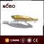 stainless steel fish shape meat trays