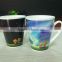 Amazing innovative creative custom promotional gift color change stoneware mug