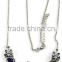 Sterling Silver 925 Multi Gemstone Nacklace