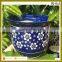 Factory blue and white plum flower painting big tree ceramic pots for garden decor                        
                                                Quality Choice