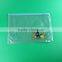 transparent top sealing zipper pvc bag, slide zip lock plastic pvc bag, pvc school pencil case
