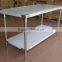 regency kitchen stainless steel simple work bench