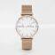 new style customized your logo band fashion watch japan movement men women quartz clock