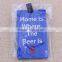 Standard size luggage tags wedding favor