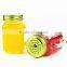 16oz colored glass mason jar with embossed logo