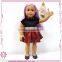 Farisa Sleeping Baby Doll Soft Cloth Body 18'' vinyl girls dolls