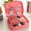 Wholesale price fashion travel cosmetic bag with handle