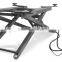lowestposition and portable scissor hydraulic lift and manual single side release