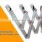 customized heavy duty push pull wall wall mounted folding laundry rack sheet metal warehouse storage rack