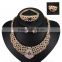 Wholesale Latest Design Fashion Necklaces Women Luxury Statement Diamond Jewelry Set SKJT0595