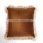 Square shape sublimation pillow with tassels