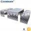 space saving rattan outdoor funiture wicker sofa with cusion