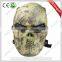 Hot Metal Mesh Skull Skeleton Full Face Protection Airsoft Mask
