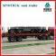 2016 hot sale China factory 20 ft 40 ft 3axle container flatbed semi trailer for sale