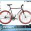 2016 hangzhou high qualtity 700C single speed fixie single speed bike with coaster brake (F-700C03)