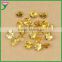 Wholesale genuine natural round brilliant cut yellow sapphire citrine beads