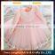 2016 New arrival hot sale chiffon beautiful wedding tutu dress flower girl dress